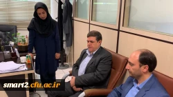 بازدید دکتر خنیفر از فرایند داوری آثار سومین جشنواره یادگیری الکترونیکی دانشگاه فرهنگیان 3