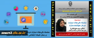 برگزاری سلسله جلسات گپ های تخصصی مجازی شماره 31 مرکز هوشمندسازی دانشگاه فرهنگیان