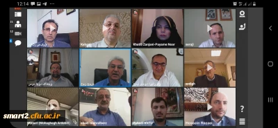 برگزاری نشست مجازی اعضای کارگروه تخصصی یادگیری الکترونیکی دانشگاه های کشور 