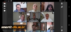 برگزاری نشست مجازی اعضای کارگروه تخصصی یادگیری الکترونیکی دانشگاه های کشور  3